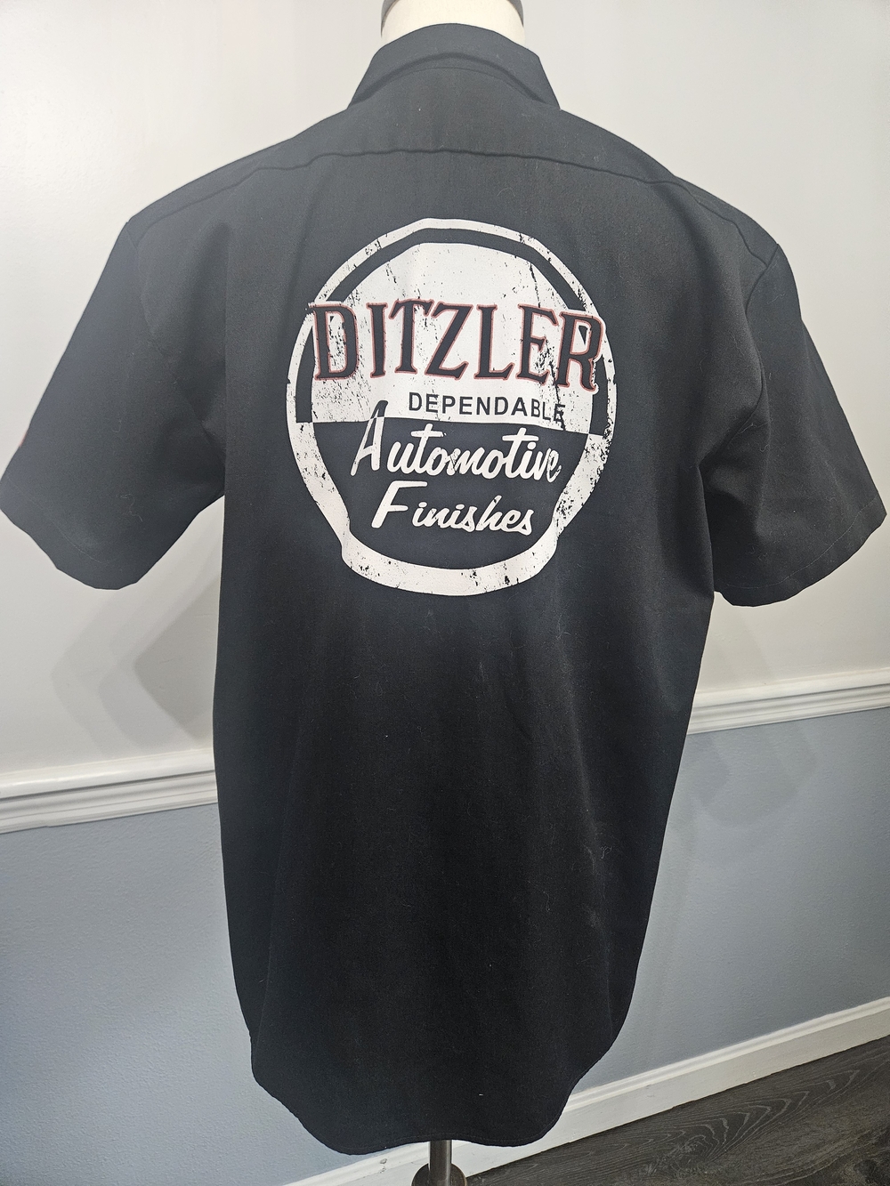 Dickies PPG Ditzler Automotive Mechanic Shirt Size Medium